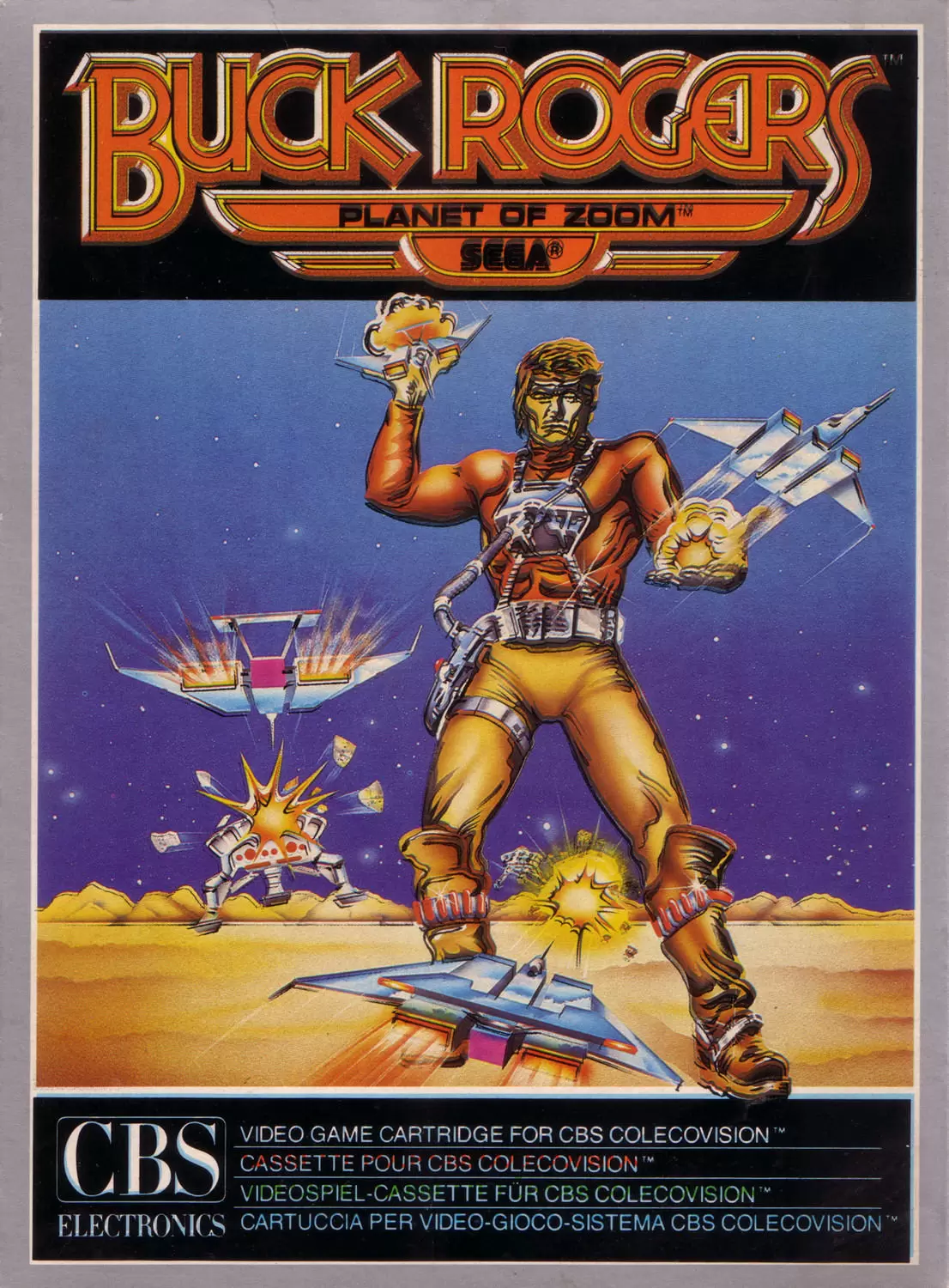ColecoVision Games - Buck Rogers: Planet of Zoom