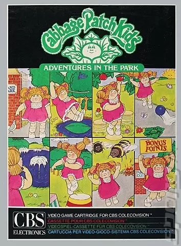 ColecoVision Games - Cabbage Patch Kids: Adventures in the Park