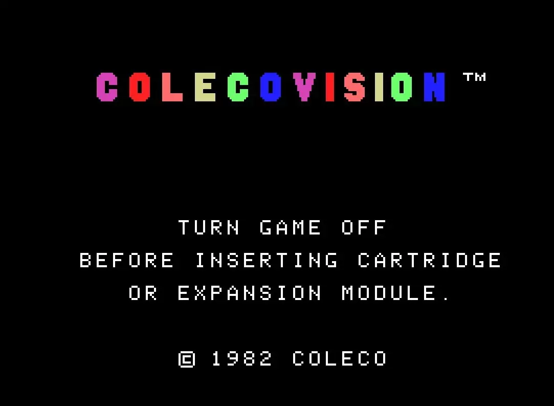 Jeux ColecoVision - ColecoVision Monitor Test