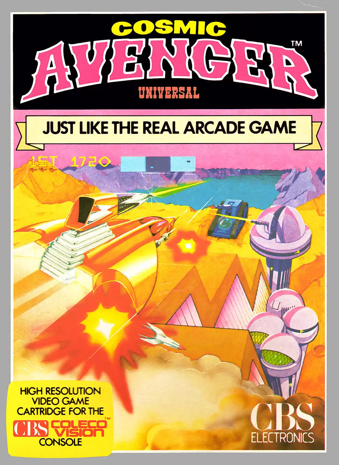 ColecoVision Games - Cosmic Avenger