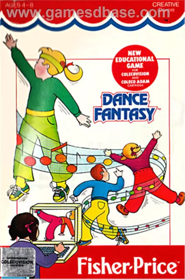 Jeux ColecoVision - Dance Fantasy