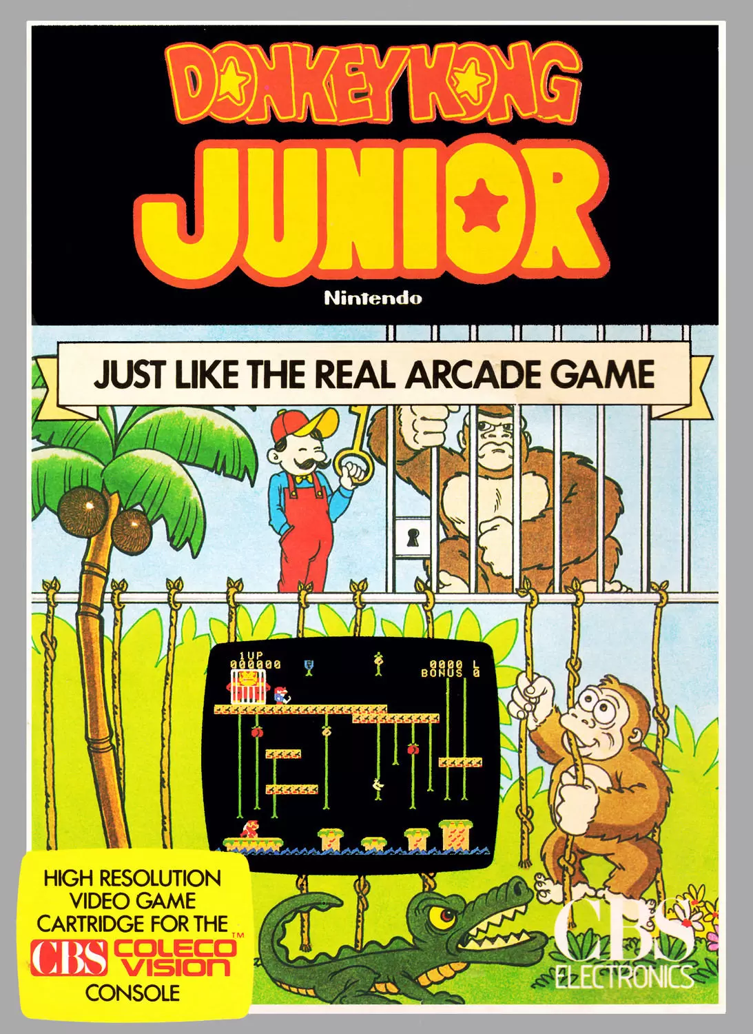 Jeux ColecoVision - Donkey Kong Junior