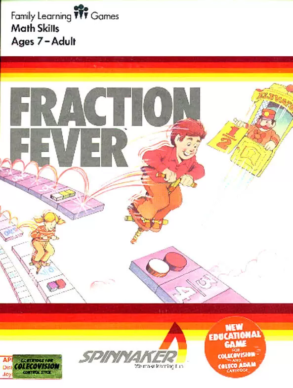 Jeux ColecoVision - Fraction Fever
