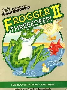Jeux ColecoVision - Frogger II: Threeedeep!