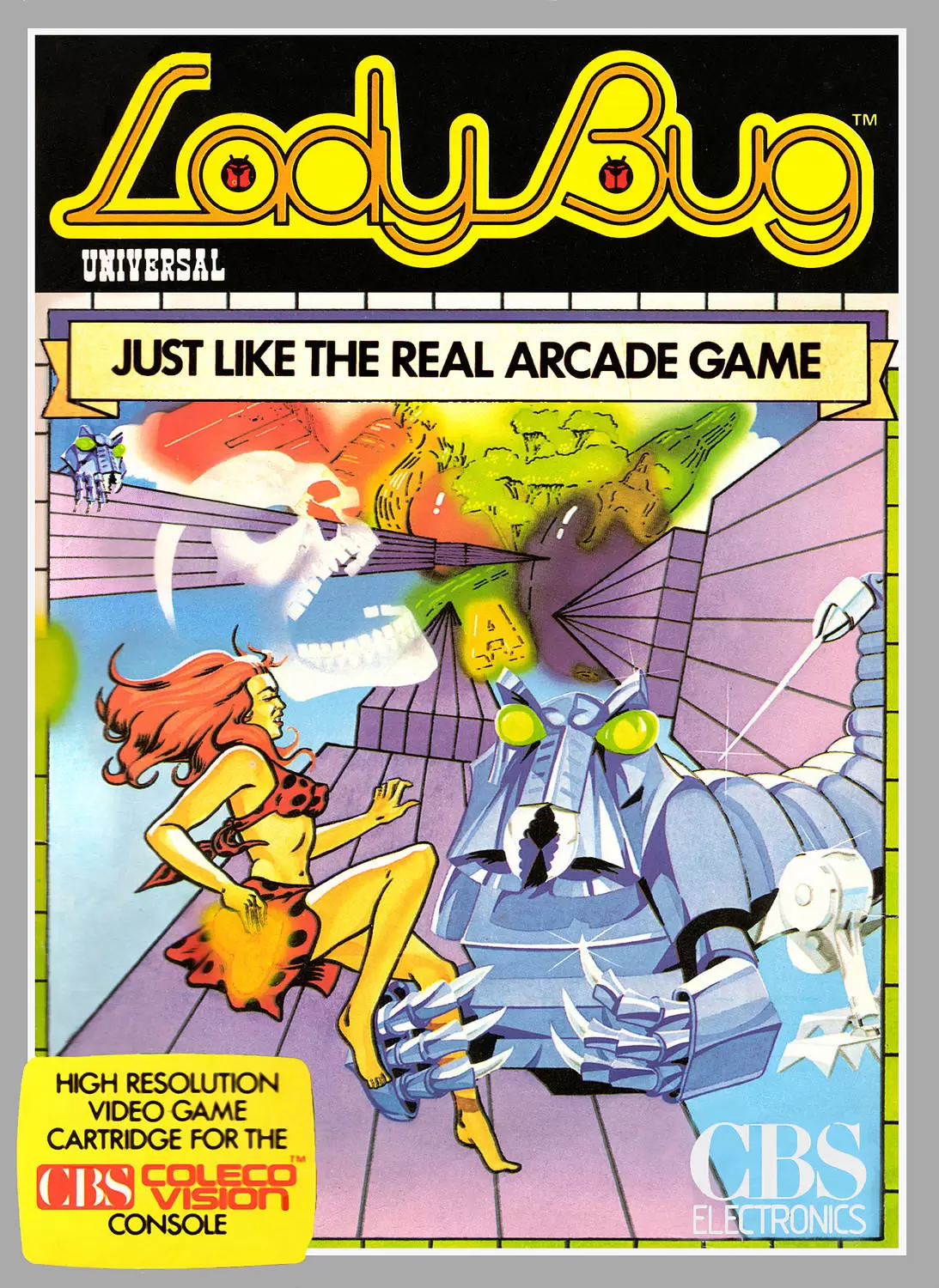 Jeux ColecoVision - Lady Bug