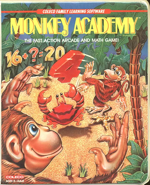 Jeux ColecoVision - Monkey Academy
