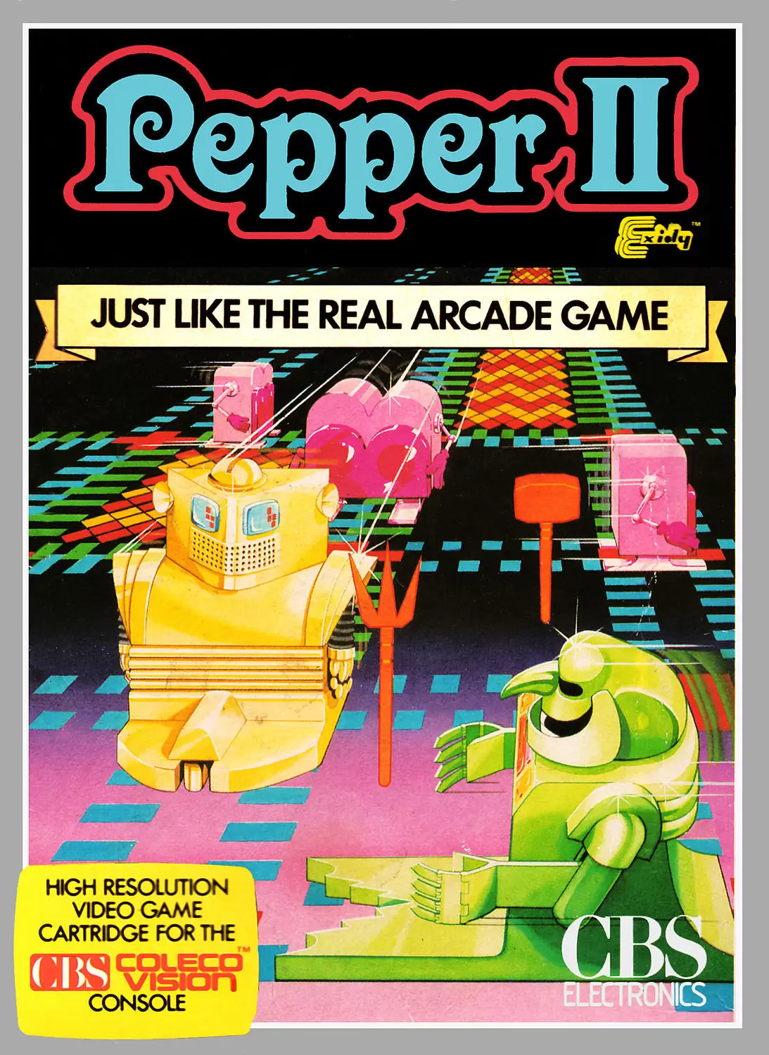 Jeux ColecoVision - Pepper II