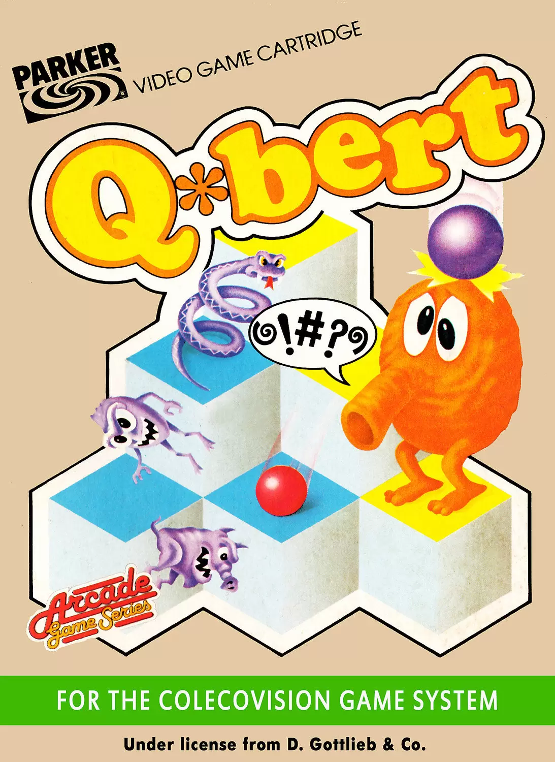 Jeux ColecoVision - Q*bert