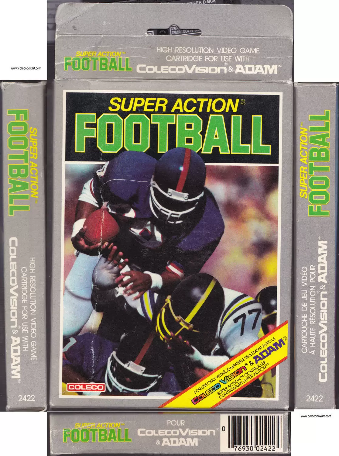 ColecoVision Games - Super Action Football
