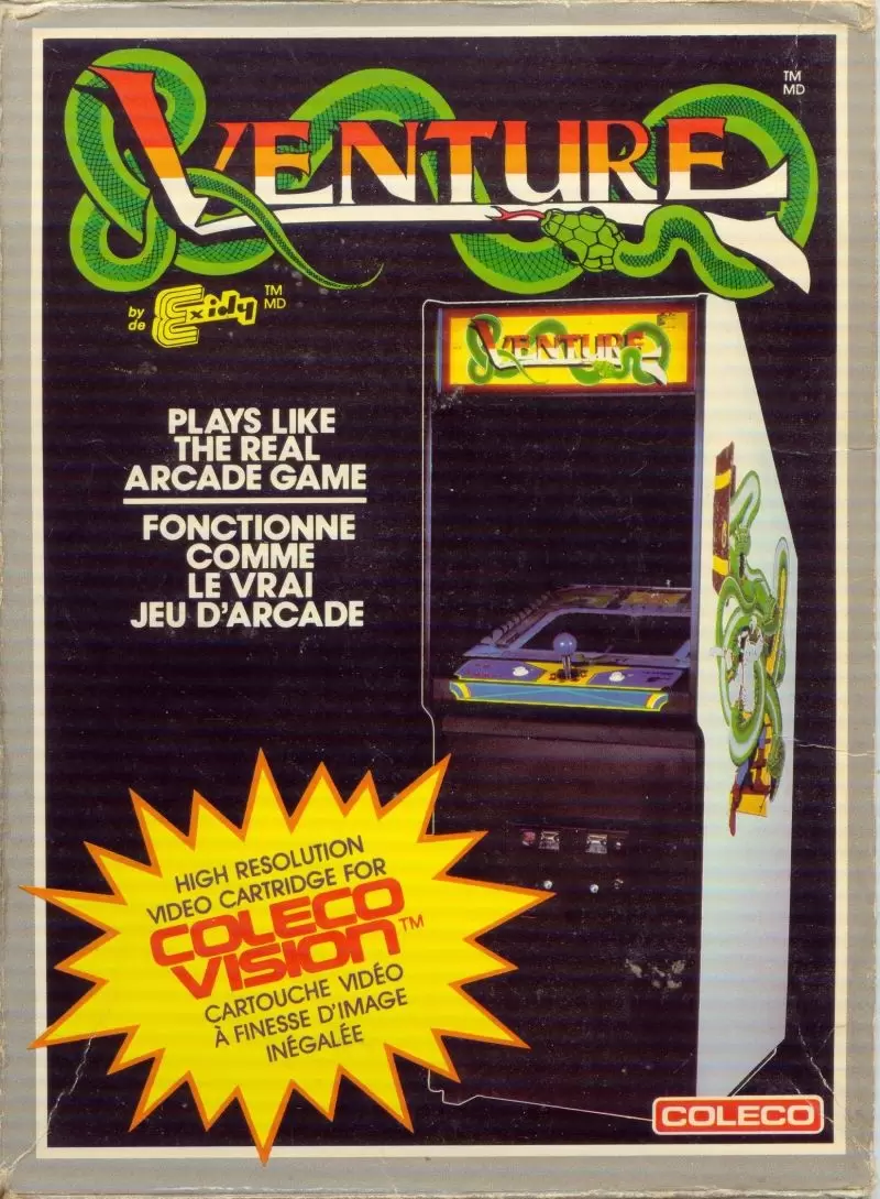 Jeux ColecoVision - Venture