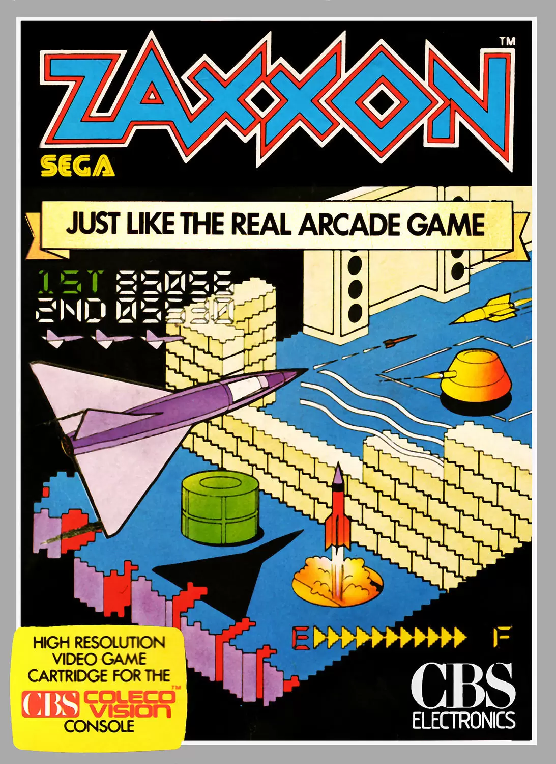 ColecoVision Games - Zaxxon
