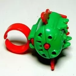  Green and red launcher