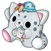 Smooshy Mushy Series 3 - Creamery - Suzy Snow Leopard & Bobbi Bubblegum