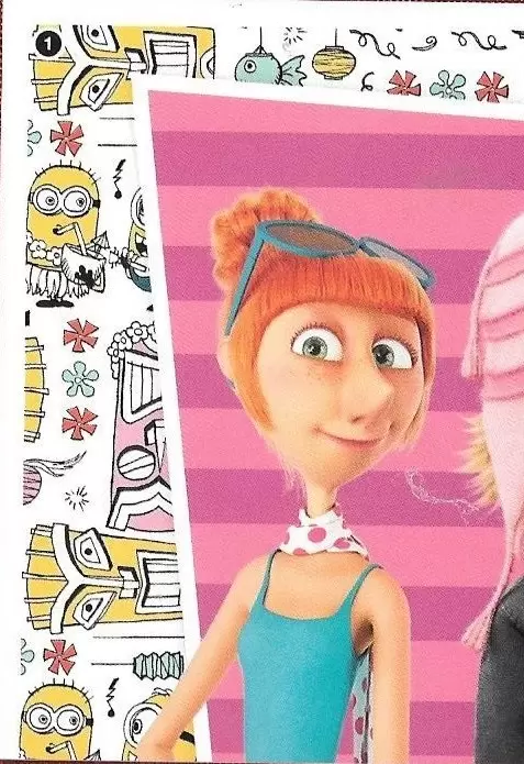 Topps : cartes Moi Moche et Méchant 3 - Lucy Wilde