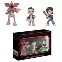 Stranger Things - Eleven, Steve Harrington and the Demogorgon 3 Pack