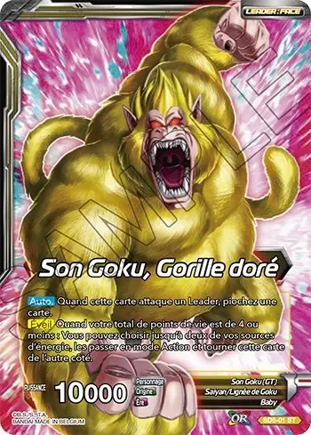 The Crimson Saiyan [SD5] - Son Goku, Gorille Doré // Son Goku SS4, renversement de situation