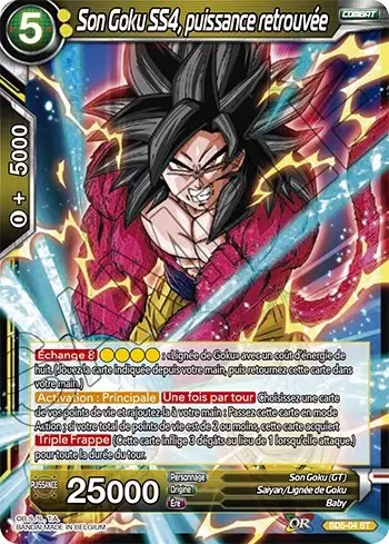 The Crimson Saiyan [SD5] - Son Goku SS4, puissance retrouvée