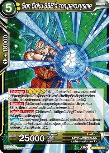 The Crimson Saiyan [SD5] - Son Goku SSB à son paroxysme