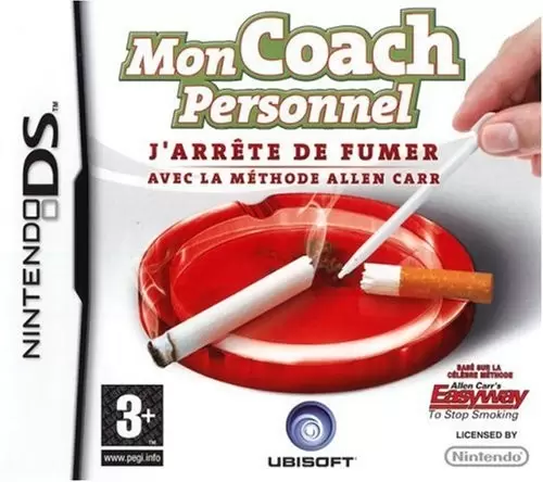Jeux Nintendo DS - Mon Coach Personnel, J\'arrête De Fumer Avec La Méthode Allen Carr