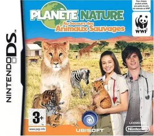 Jeux Nintendo DS - Planete Nature, Au Secours Des Animaux Sauvages
