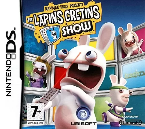 Nintendo DS Games - Rayman Prod\' Presente The Lapins Cretins Show (FR)