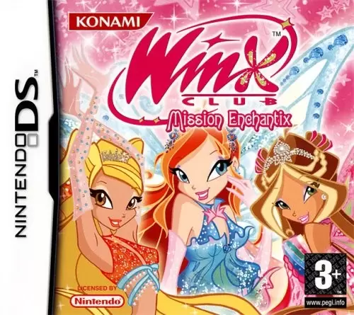 Nintendo DS Games - Winx Club, Mission Enchantix
