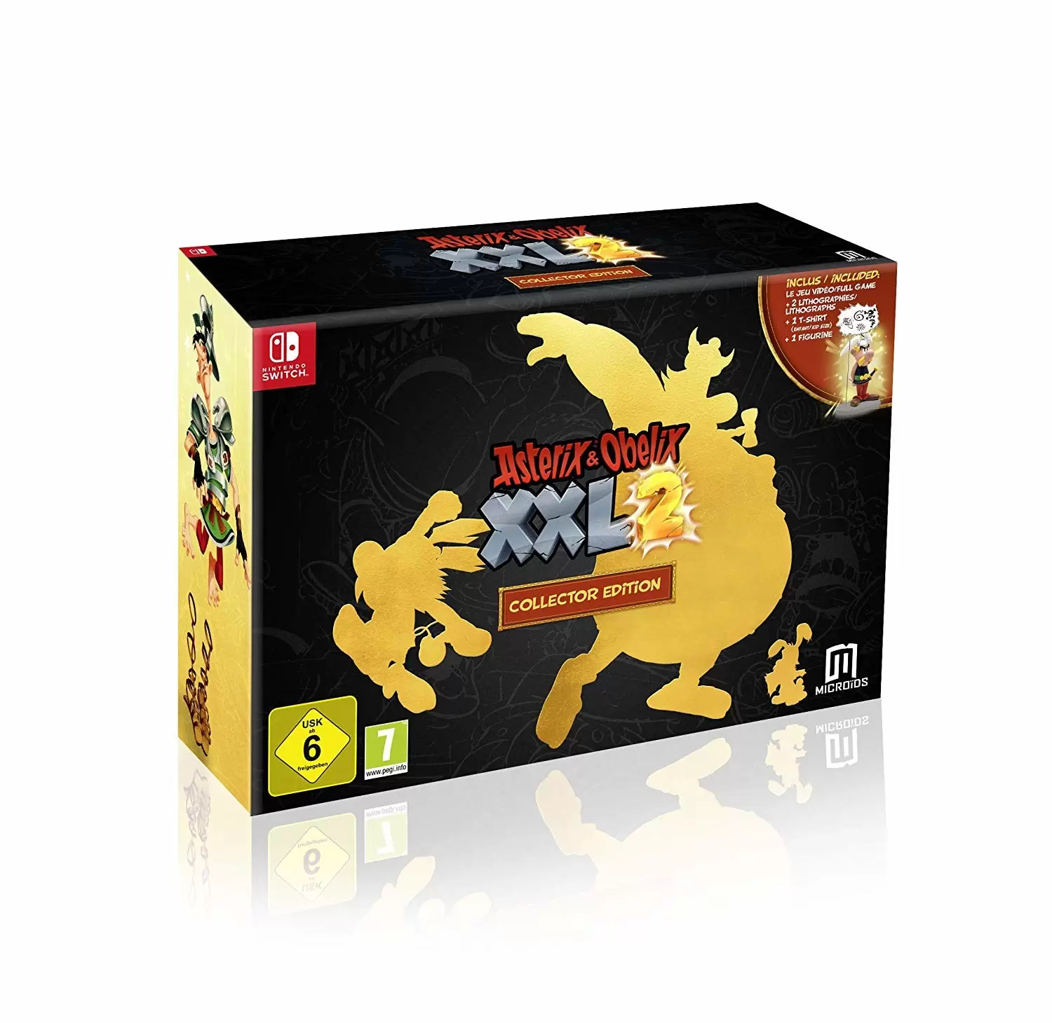 Jeux Nintendo Switch - Asterix Xxl 2 Mission Las Vegum Edition Collector