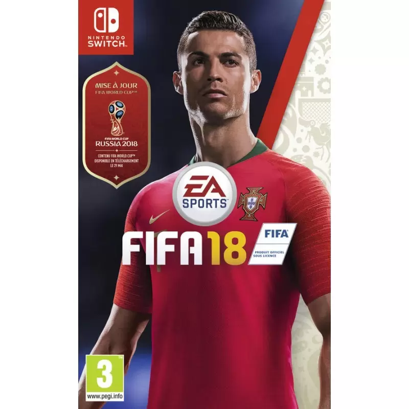 Jeux Nintendo Switch - FIFA 18 : World Cup Russia