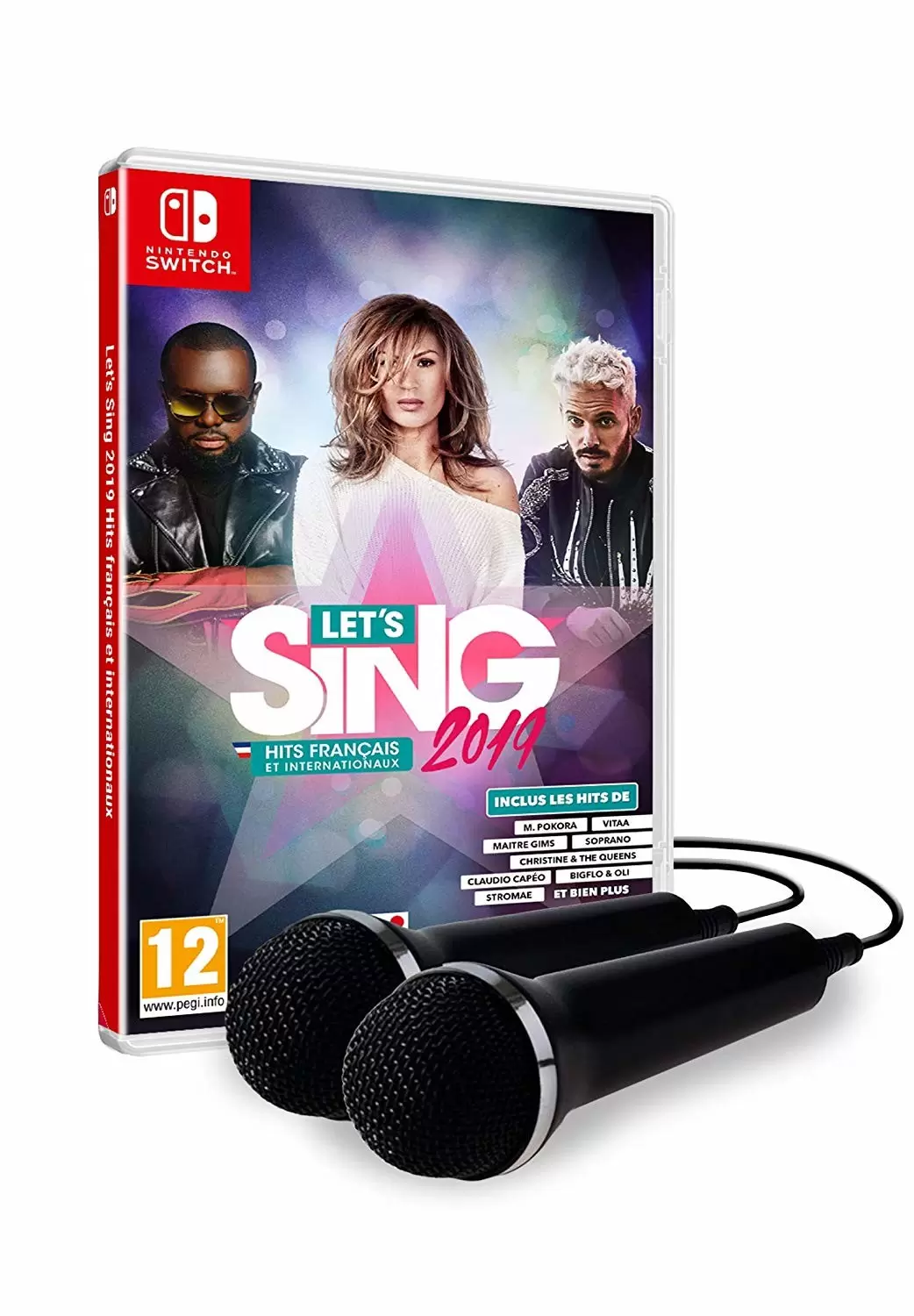 Confronteren Shipley openbaring Let's Sing 2019 Hits Français Et Internationaux + 2 Micros - Nintendo  Switch Games