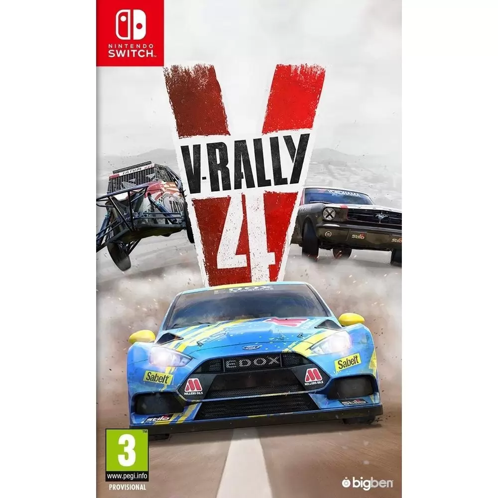 Nintendo Switch Games - V-Rally 4