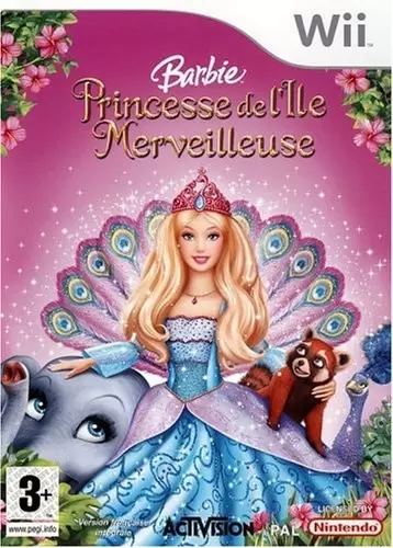 Nintendo Wii Games - Barbie, Princesse De L\'ile Merveilleuse (FR)