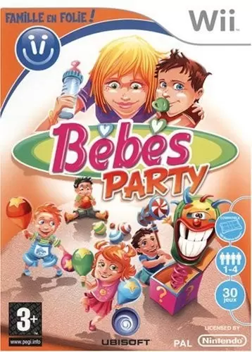 Jeux Nintendo Wii - Bébés Party - Famille en folie