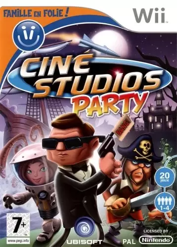 Jeux Nintendo Wii - Cine Studios Party, Famille En Folie