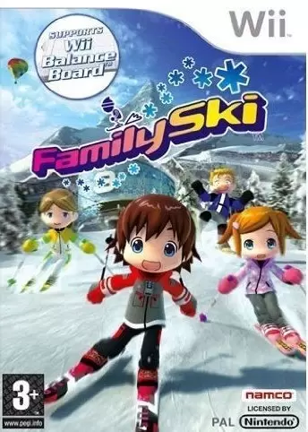Nintendo Wii Games - Family Ski