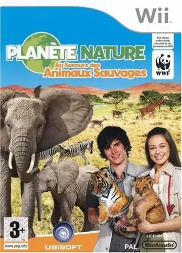 Nintendo Wii Games - Planete Nature, Au Secours Des Animaux Sauvages (Wii)