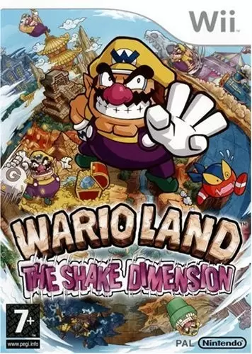 Nintendo Wii Games - Wario Land, The Shake Dimension