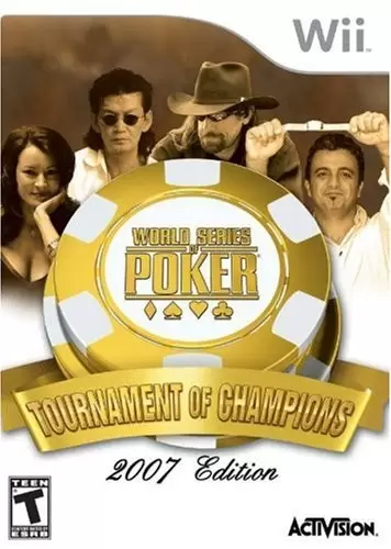 Nintendo Wii Games - World Series Of Poker Tournament Of Champions