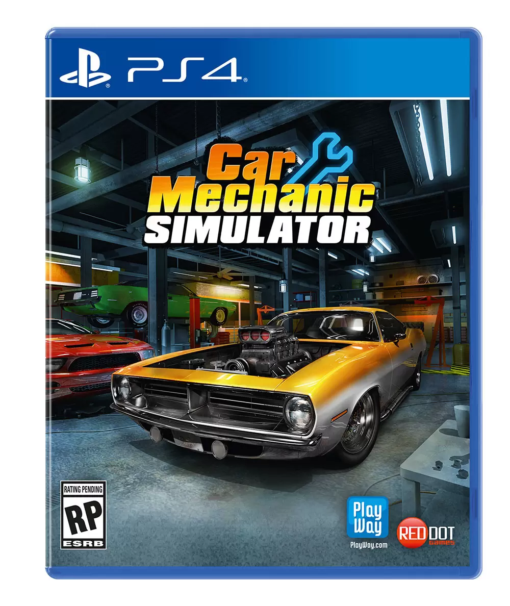 PS4 Games - Car Mechanic Simulator 2018