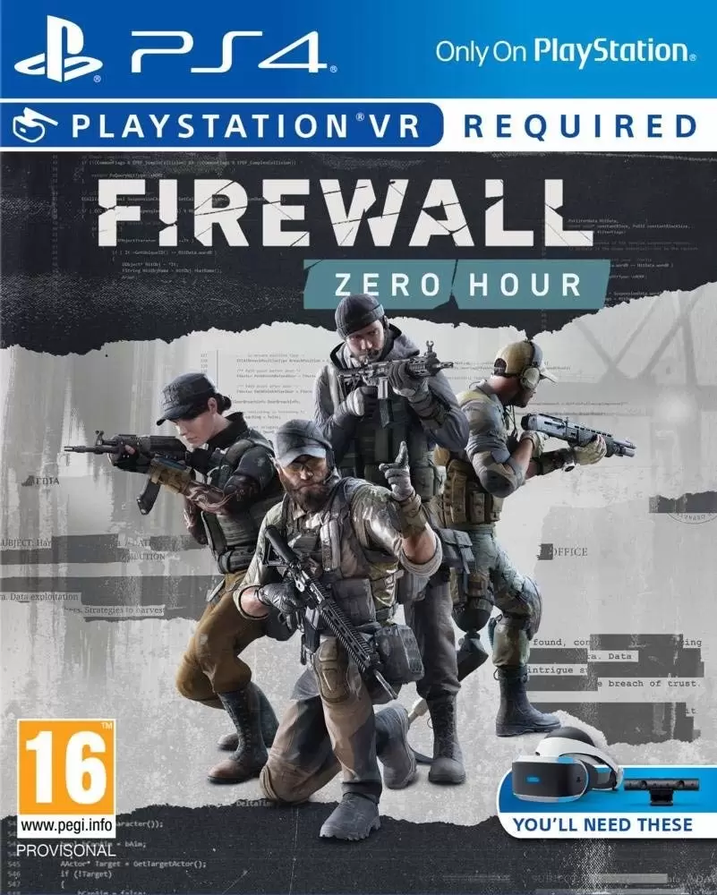 PS4 Games - Firewall Zero Hour VR