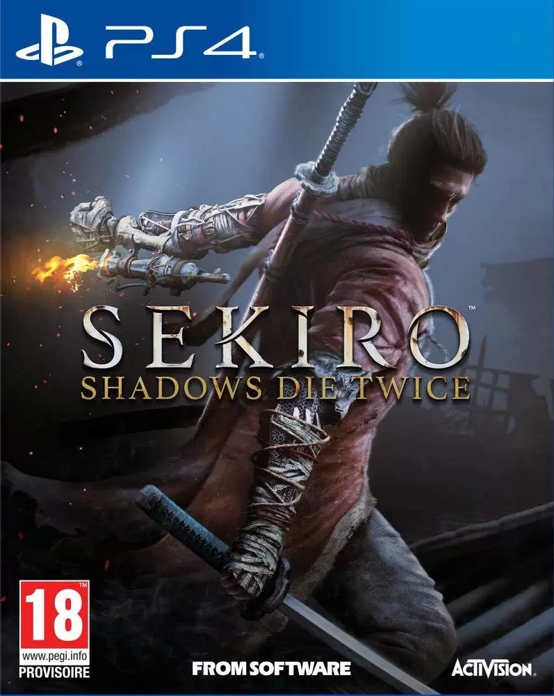 Jeux PS4 - Sekiro Shadows Die Twice