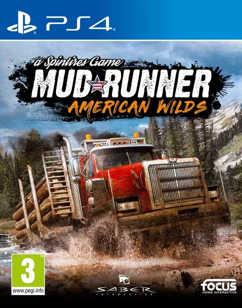 PS4 Games - Spintires: Mudrunner American Wilds Edition