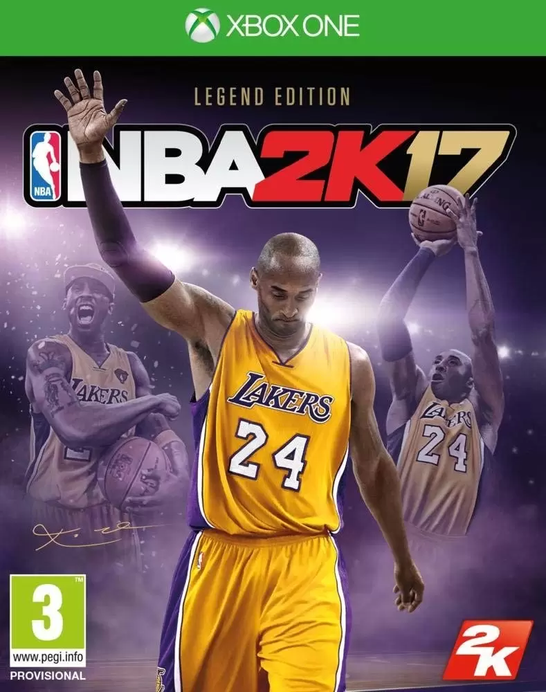Jeux XBOX One - NBA 2K17 Kobe Special Edition