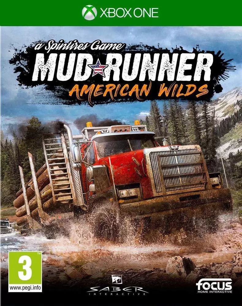 Jeux XBOX One - Spintires: Mudrunner American Wilds Edition