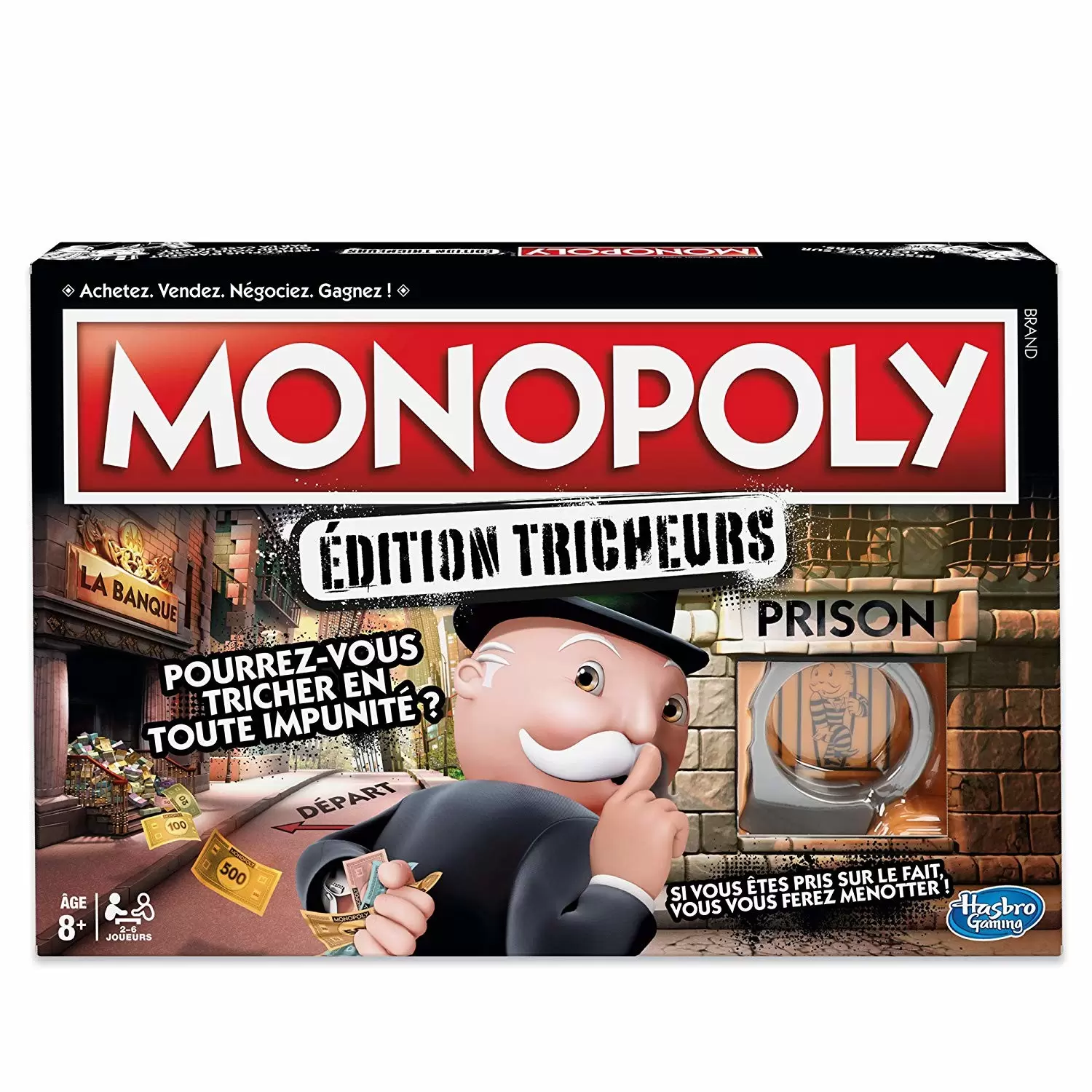 Monopoly Inclassables - Monopoly - Edition Spéciale Tricheurs