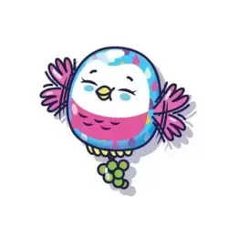 Ickle the parakeet