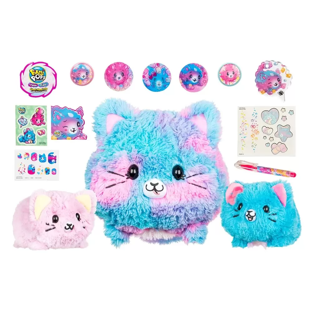 PikmiFlips - Kessie The Giant Cat, Keeki The Cat and Fee Bee The Cat