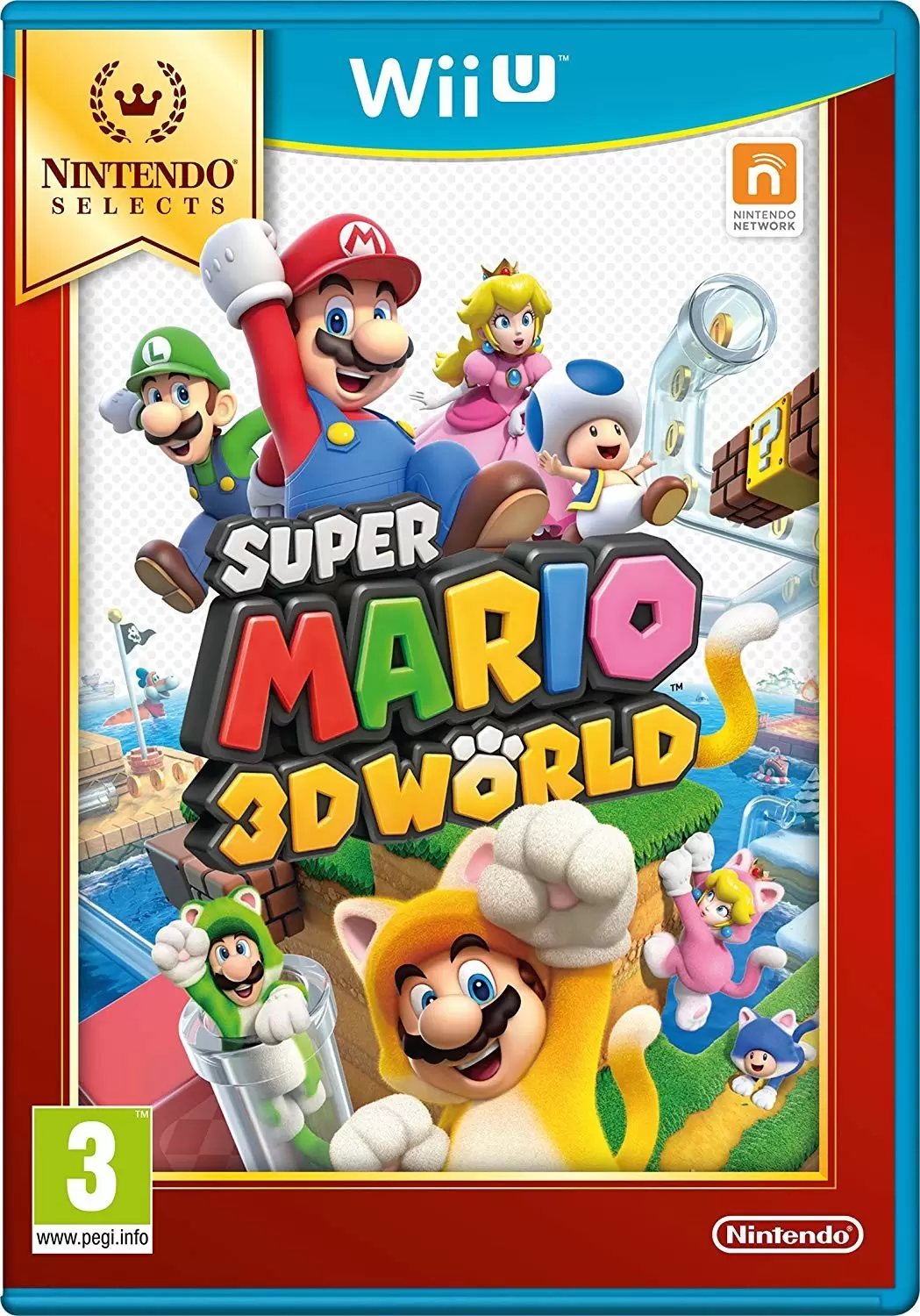 Jeux Wii U - Super Mario 3d World Selects