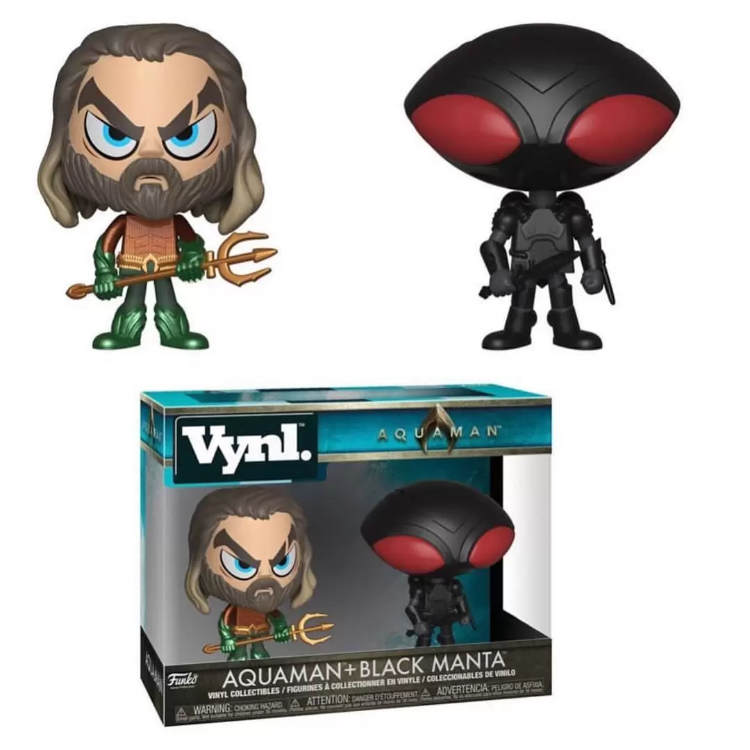 Funko Vynl. - Aquaman - Aquaman + Black Manta