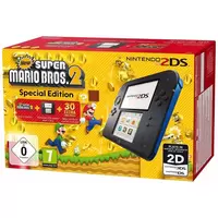 Nintendo 2DS - Black / Blue + Super Mario Bros. 2
