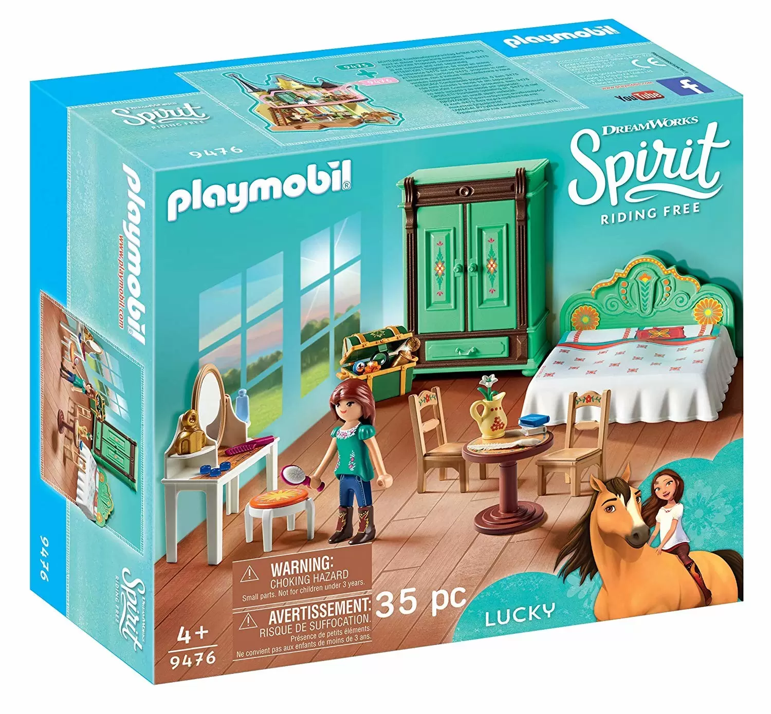 Playmobil Spirit Dreamworks - Lucky\'s Bedroom